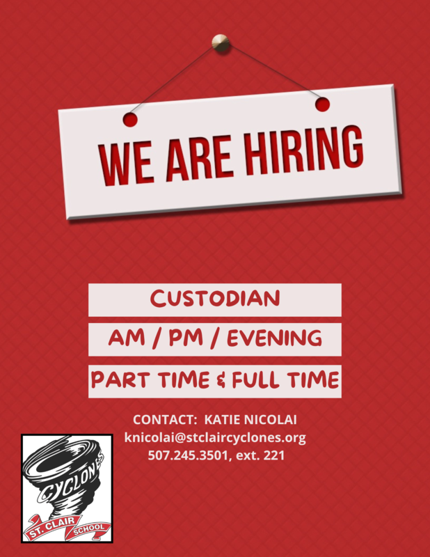 We are hiring sign