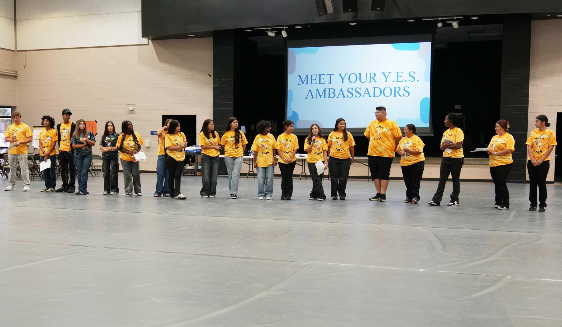 YES student ambassadors