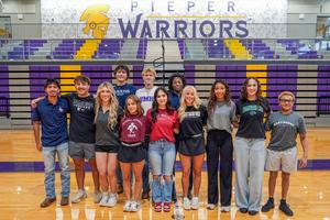 Pieper High School Student Athletes Signing April 2026