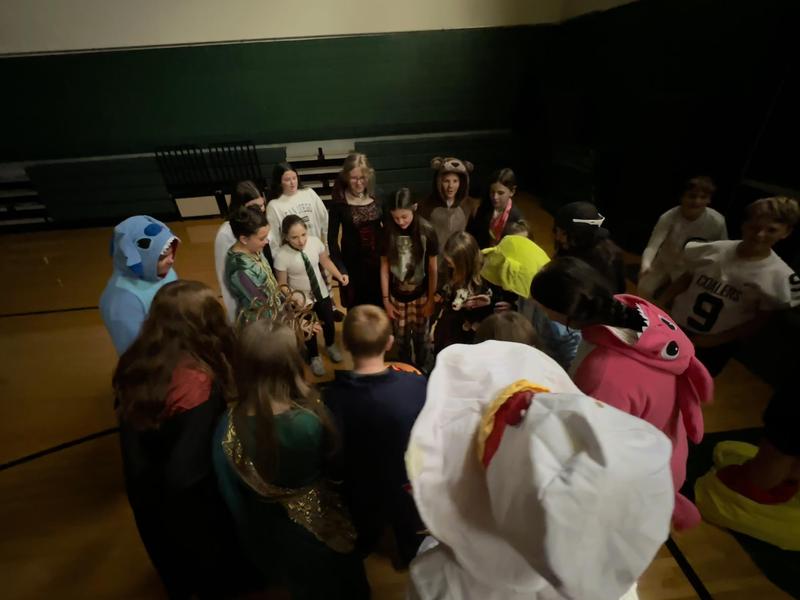 Students integrate spooky season into classwork