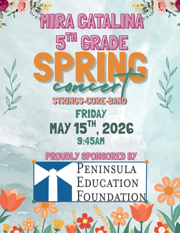 5th Grade Spring Concert
