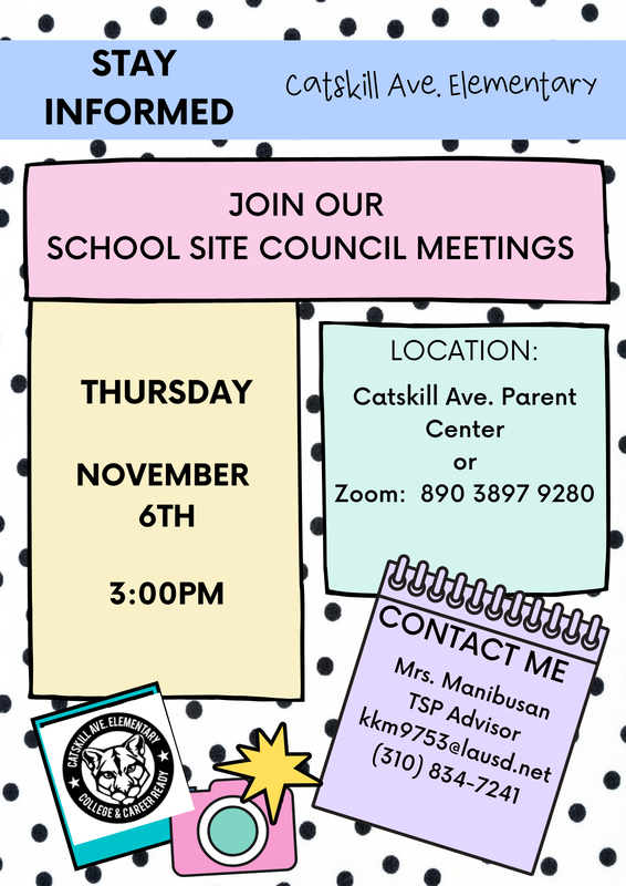 SSC Meeting Flyer