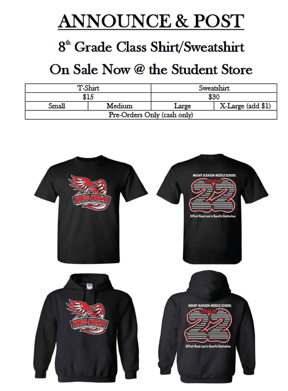 8th Grade Shirts and sweatshirts