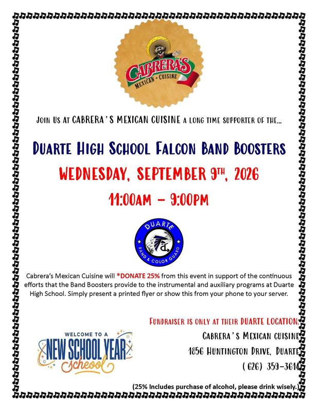 Band fundraiser