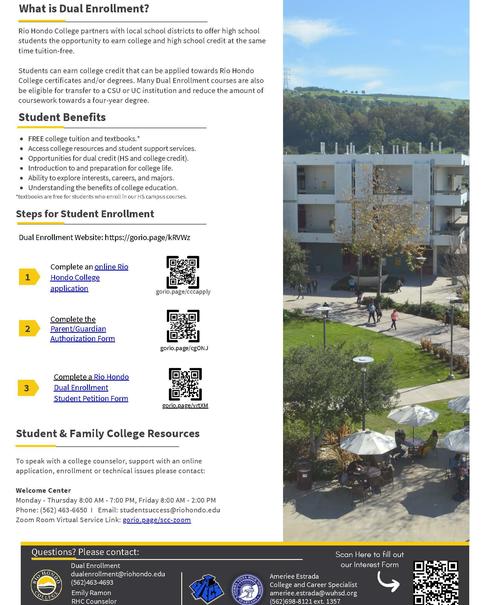 Dual Enrollment Info