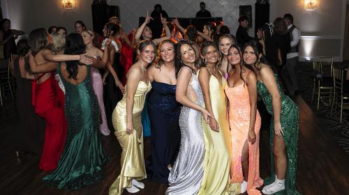 Saint Hubert students at school dance