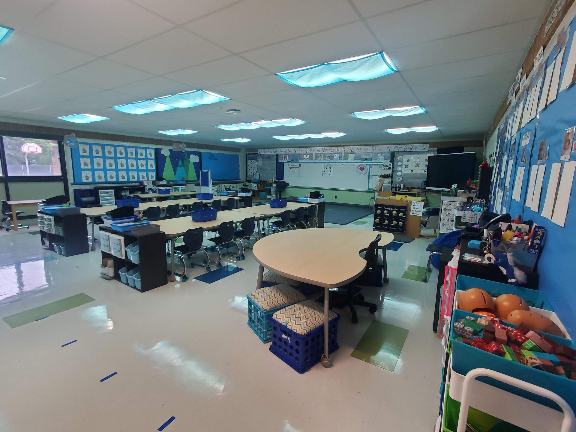 looking into classroom from door 24-25
