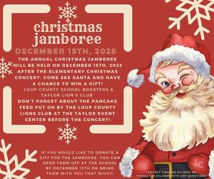 Christmas Jamboree Information listed in article!