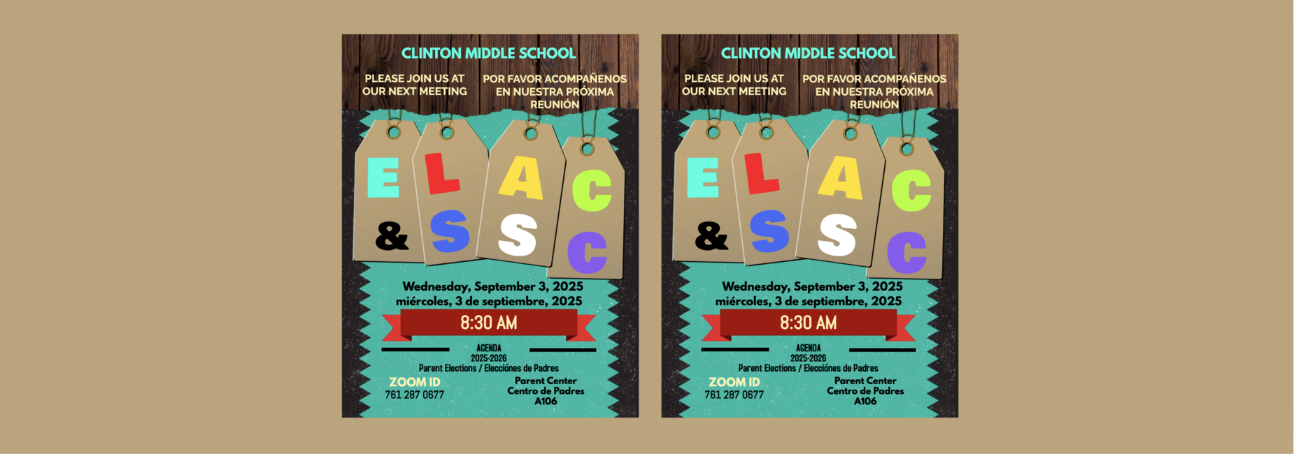 ELAC & SSC Parent Member Elections