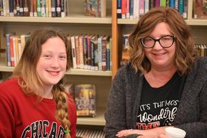 Students welcome special guests