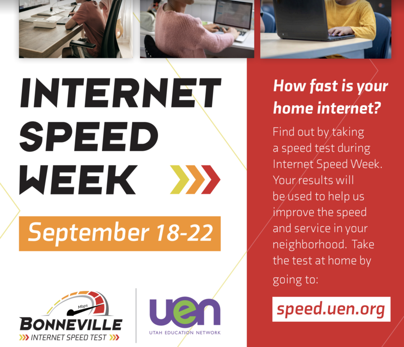 Help improve internet service for Utah students