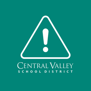 CVSD Logo with an exclamation mark indicating an alert.