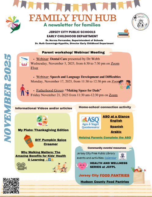 Family Fun Hub November Newsletter