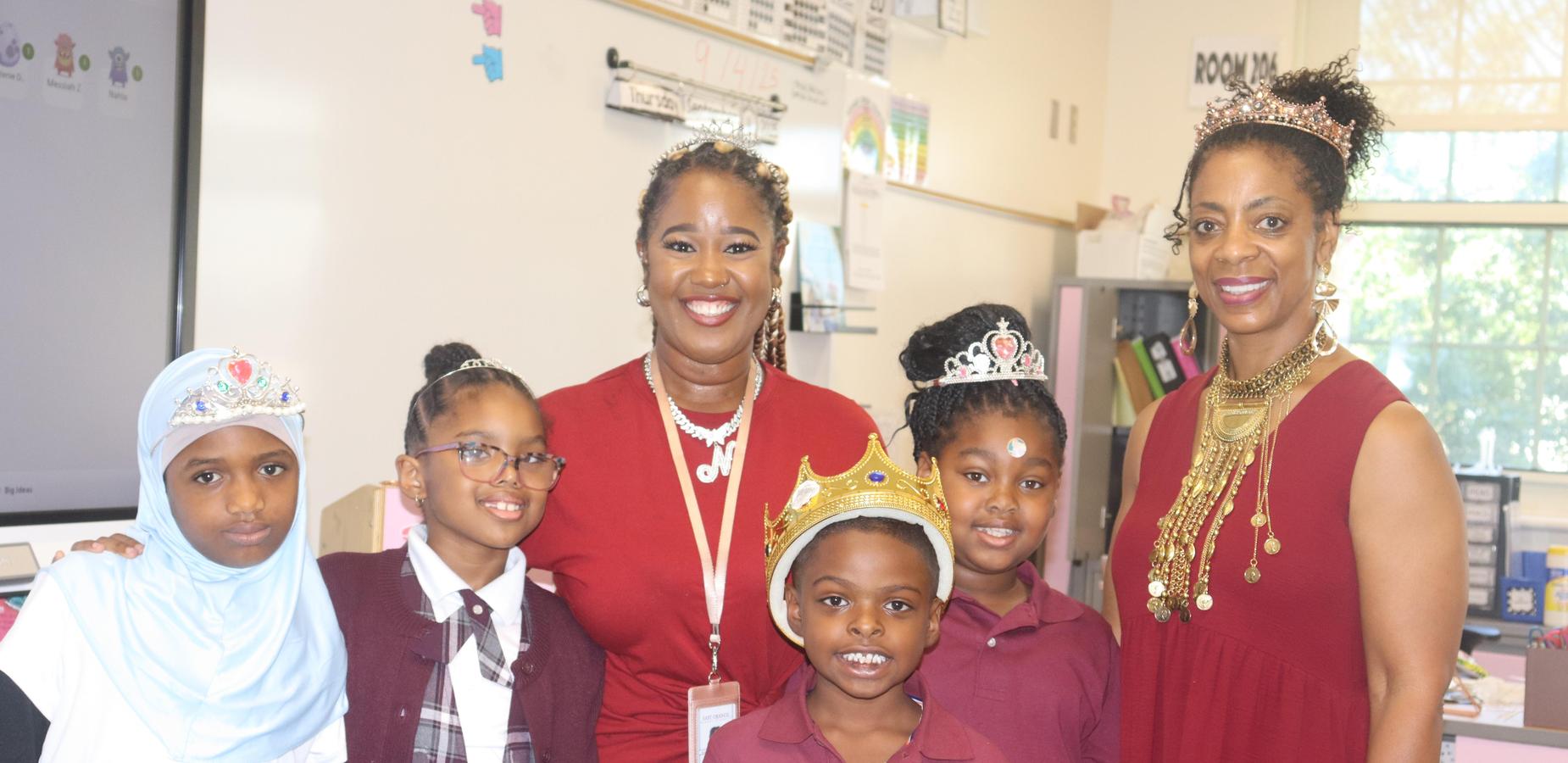 Young Kings and Queens From Banneker First Day Back