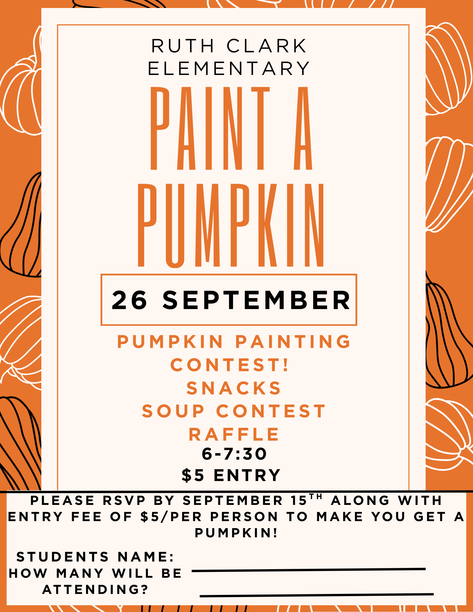 Paint-A-Pumpkins