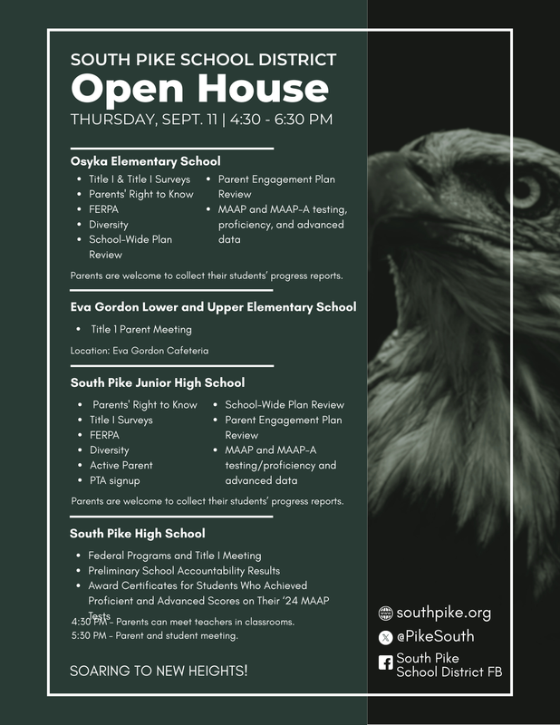 spsd open house sept 11