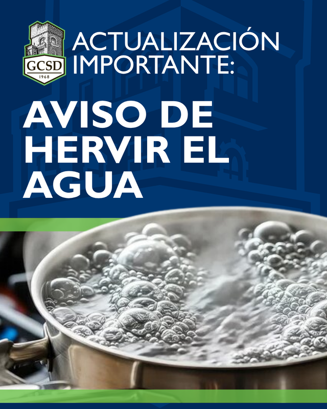 Urgent Update Boil Water Advisory SPANISH