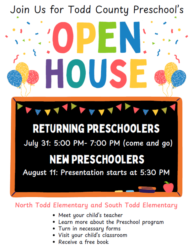 Returning Preschooler's, welcome back!