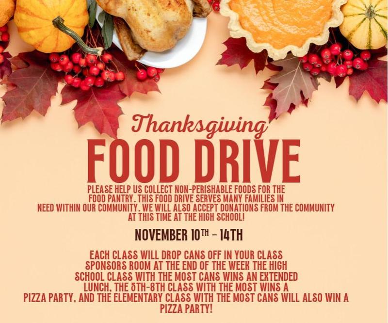 Texhoma STUCO Food Drive! Featured Photo