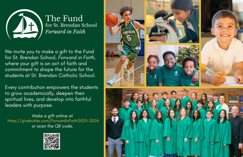Take the Pledge for the Fund for St. Brendan School! Featured Photo
