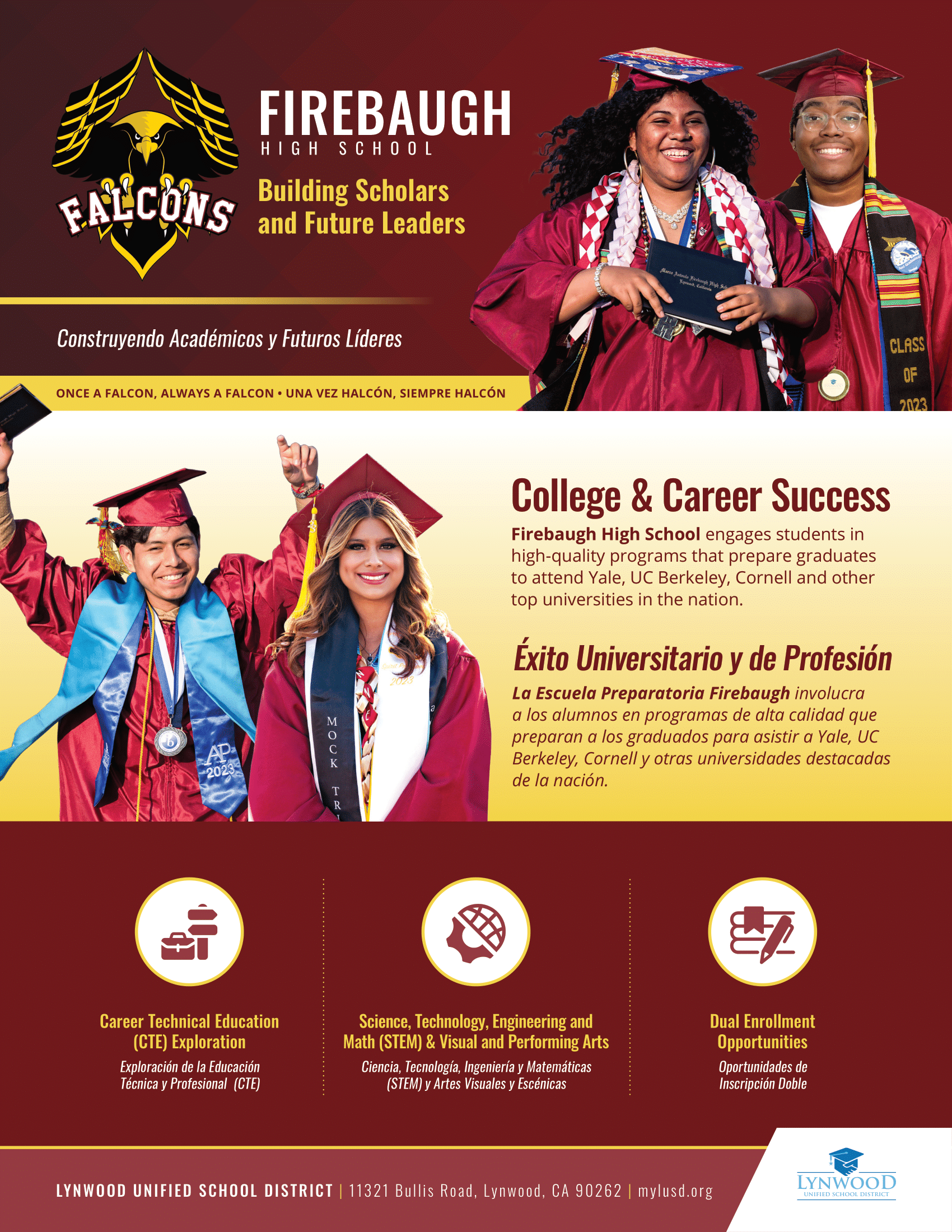 FHS An Overview About Us Marco Antonio Firebaugh High School