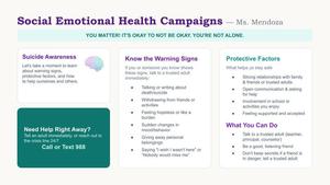 Suicide Awareness Flyer