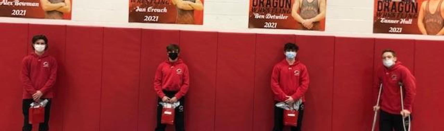 Wrestling Senior Night 2021
