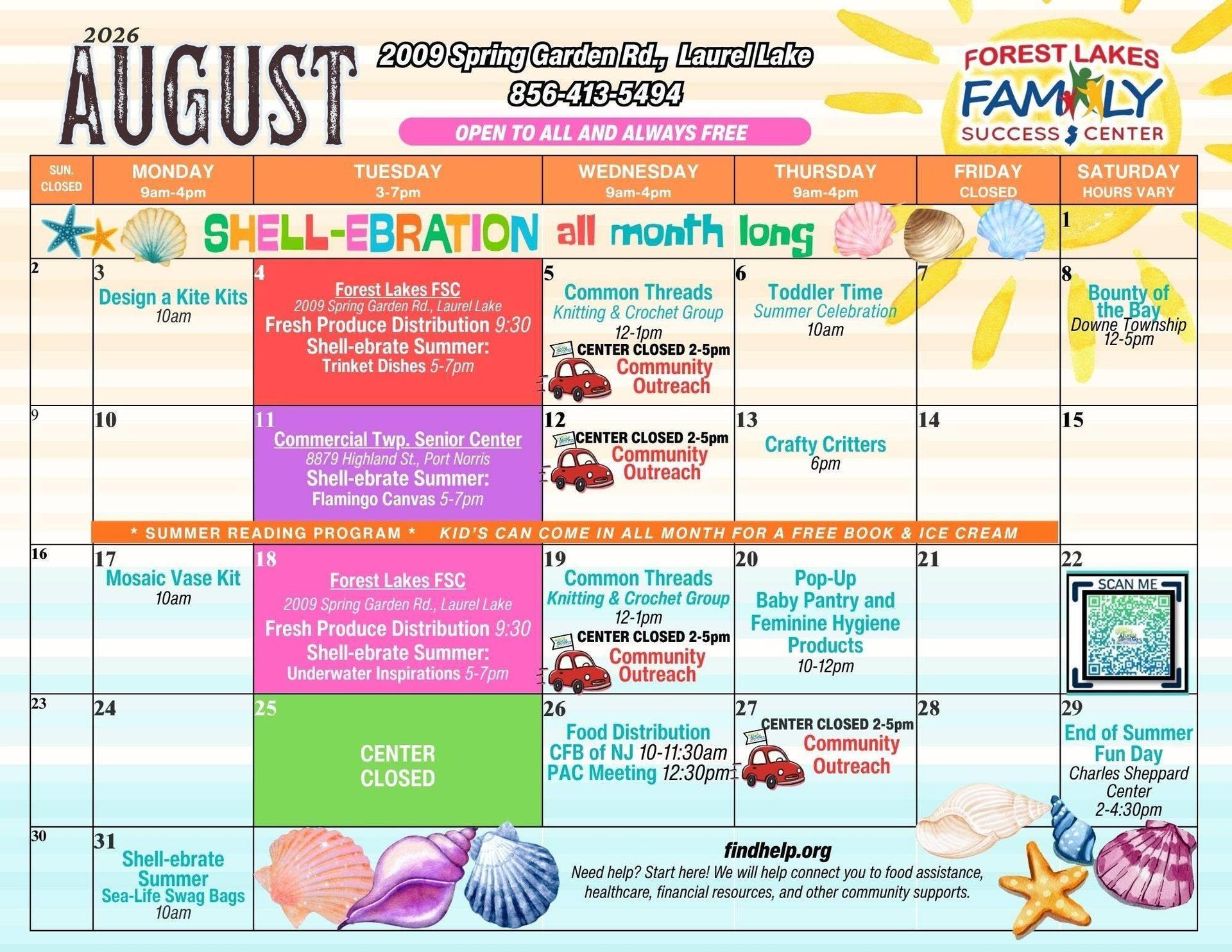 August 2026 Calendar