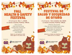 promo graphic - Fall Health and Safety Fest 2025