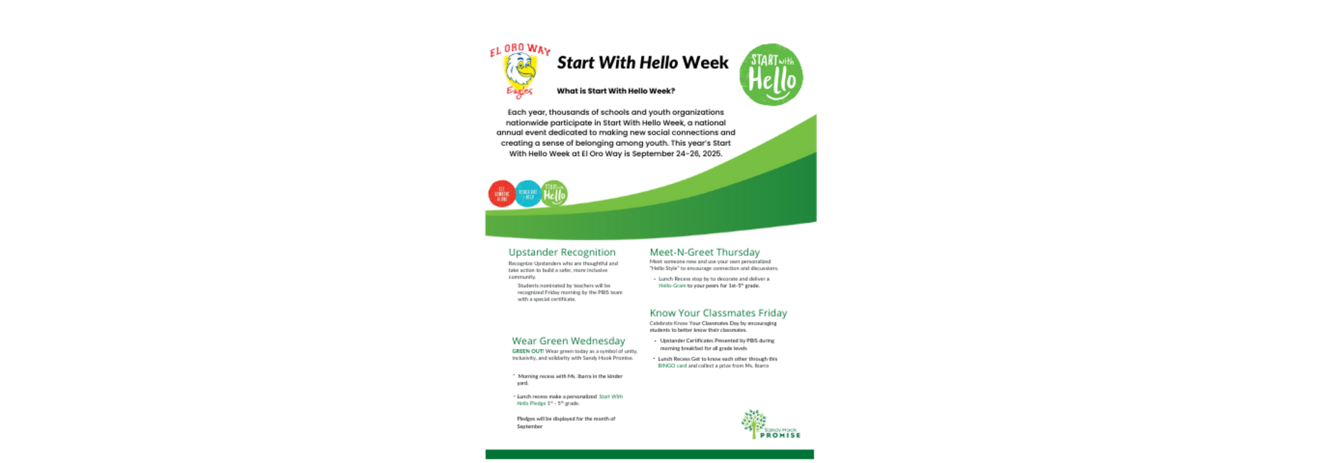 start with hello