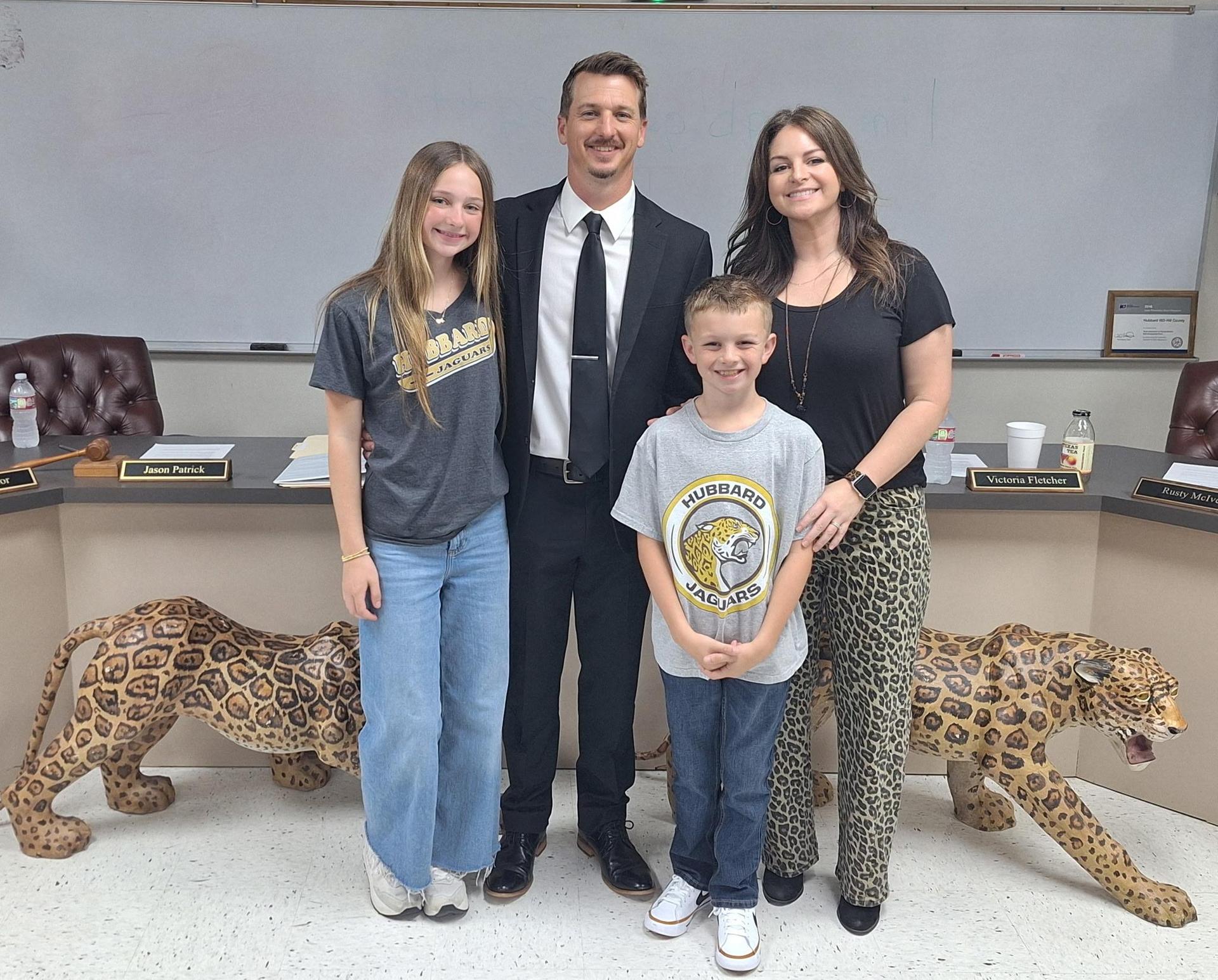 Lance Connot and Family