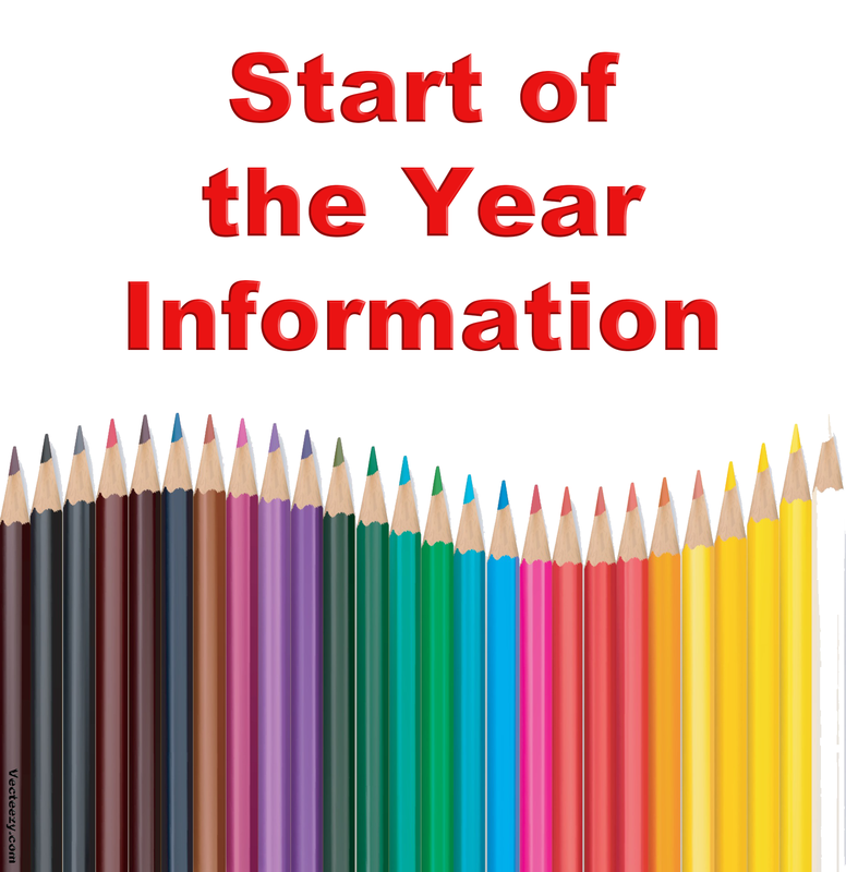 Start of the Year Information Featured Photo