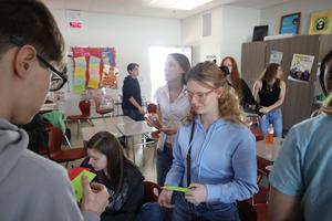 Students in the weather club