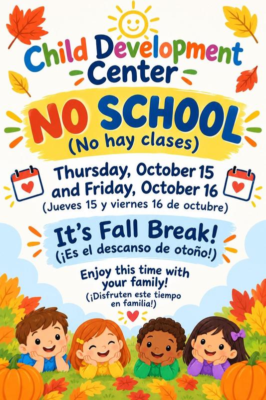 Fall break reminder
