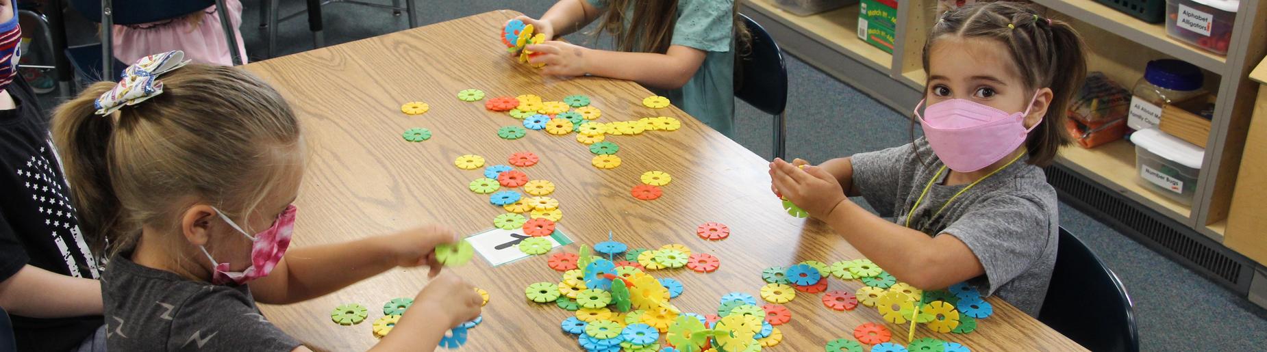 Richard Mann Elementary Students Learn by Playing