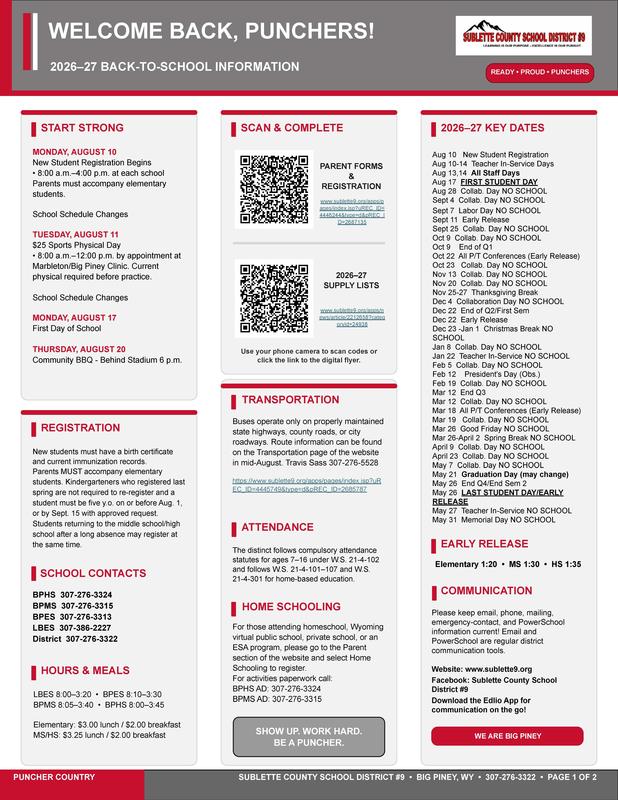 Sublette 9 Back-to-School 2026-27 Flyer Page1