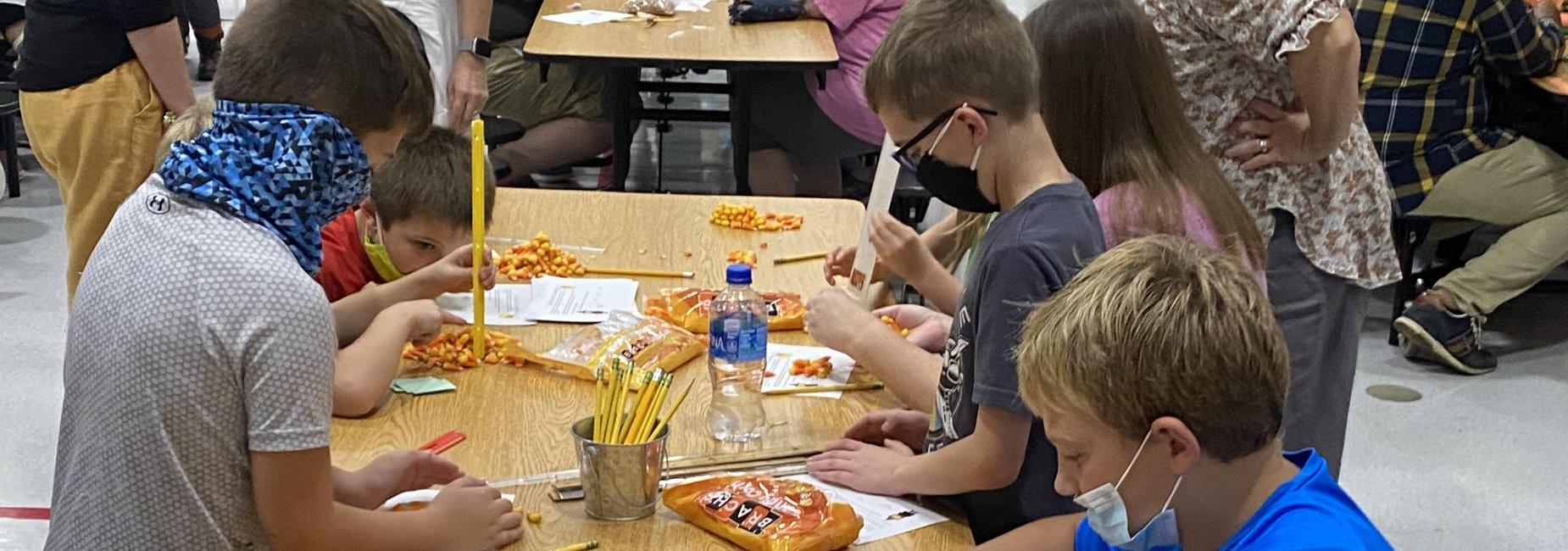 Tinker Together Candy Corn Towers