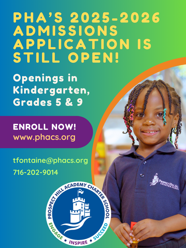 Admissions Application Still Open!