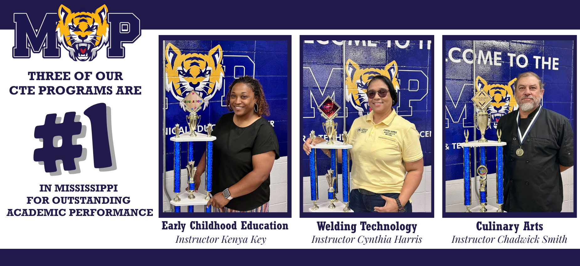 3 CTE programs #1 in state