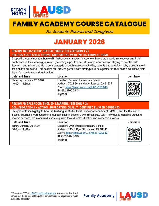 JANUARY 2026 NORTH Course Catalogue ENGLISH_Page_1