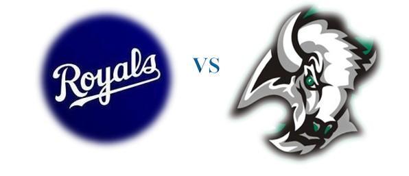 Royals versus Bison