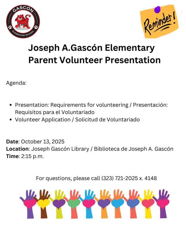 Parent Meeting Flyer