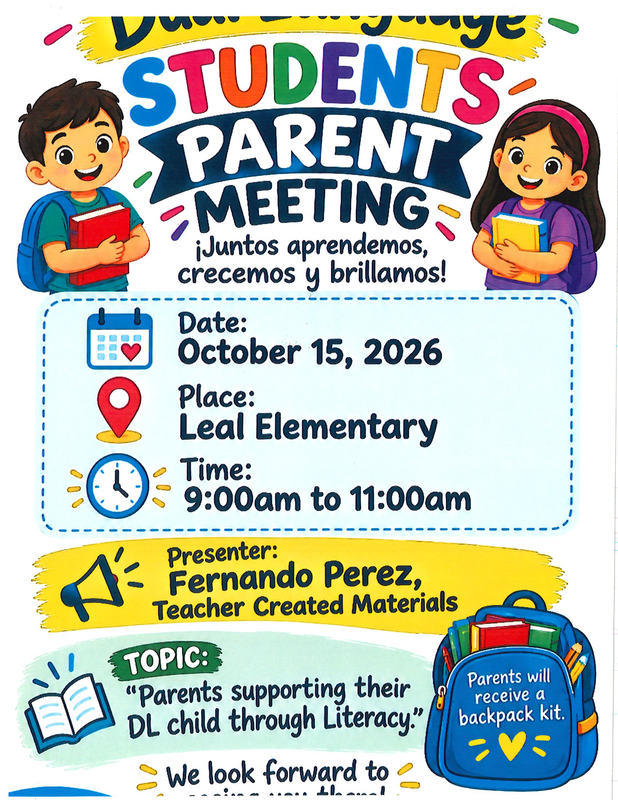 📚 Parent Meeting – You’re Invited! 📚 Featured Photo