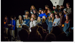 picture of tree lighting ceremony