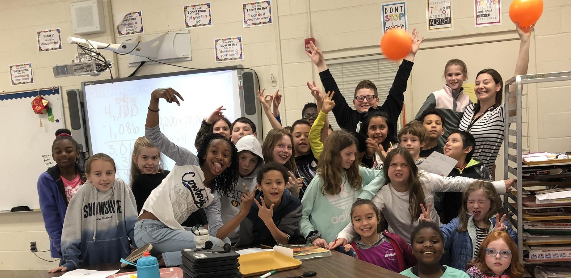 4th grade class