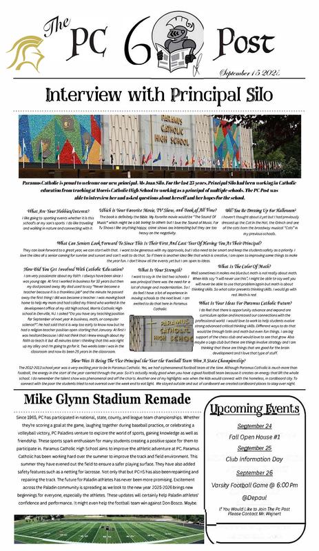 Front Page the of PC Post Sept