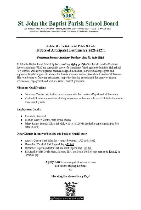 Freshman Acd. Teacher