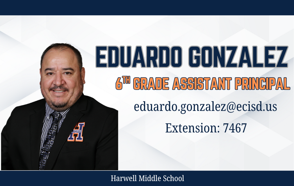 Mr. Gonzalez - 6th Grade Assistant Principal – Administrators