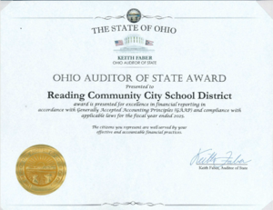 Auditor of State Award