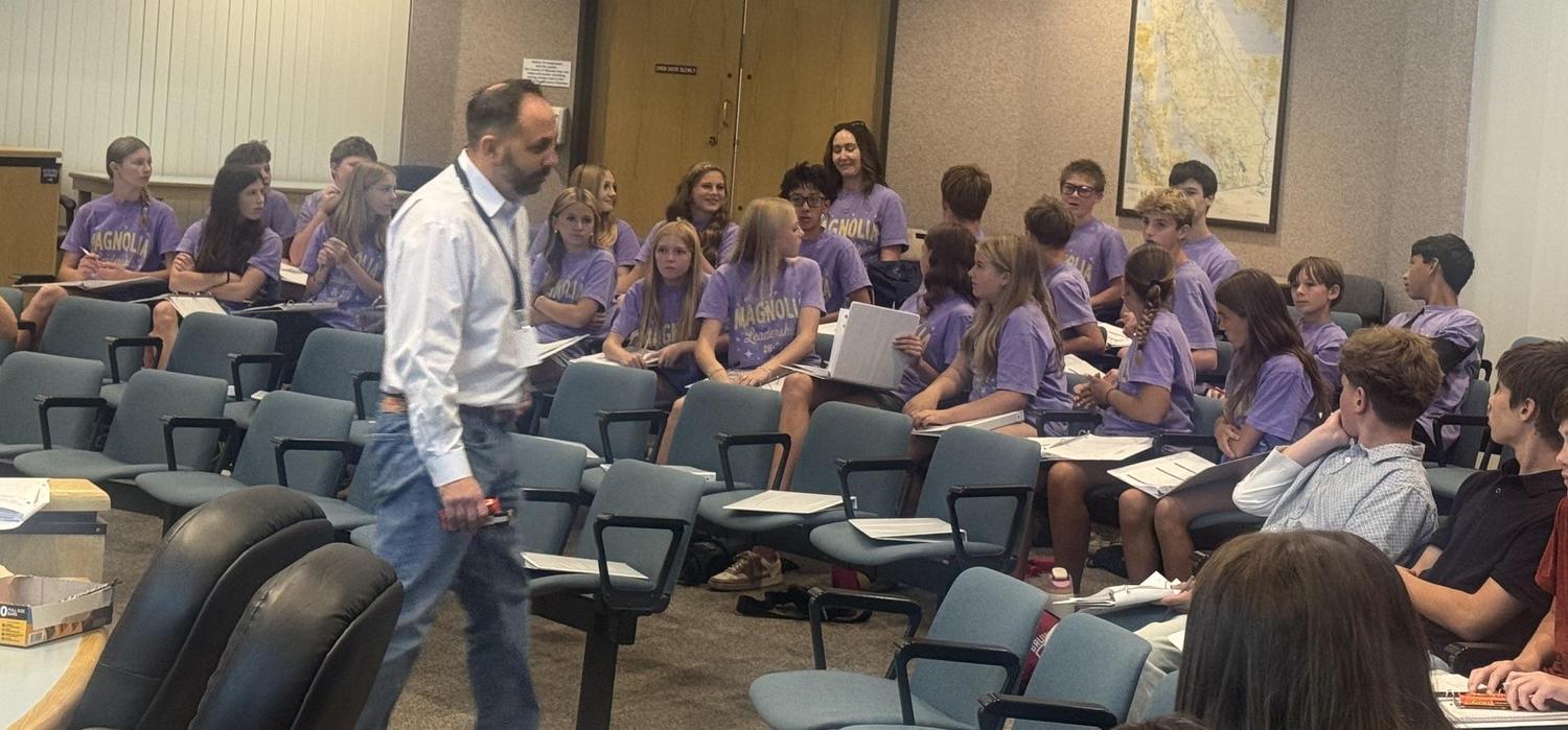Superintendent Motarjeme at the Rood Center